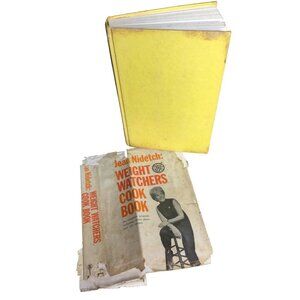 Vintage 1966 60s Jean Nidetch Weight Watchers Cook Book Menu Plans